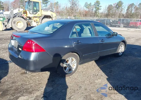 2007 Honda Accord 2.4 Ex из США, поврежденный, VIN 1HGCM56797A148043